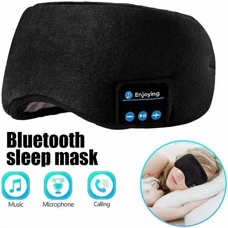 Bluetooth Headset On Ear - 3D Göz Maskesi Bluetooth Kulaklık Müzik