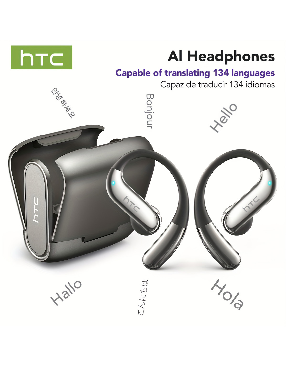 Usb C Earphone - Açık Kulak Bluetooth Kulaklıkları HTC 30