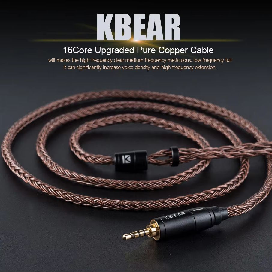 In Ear Monitor Iem - KBEAR 16 çekirdekli 2 pinli IEM