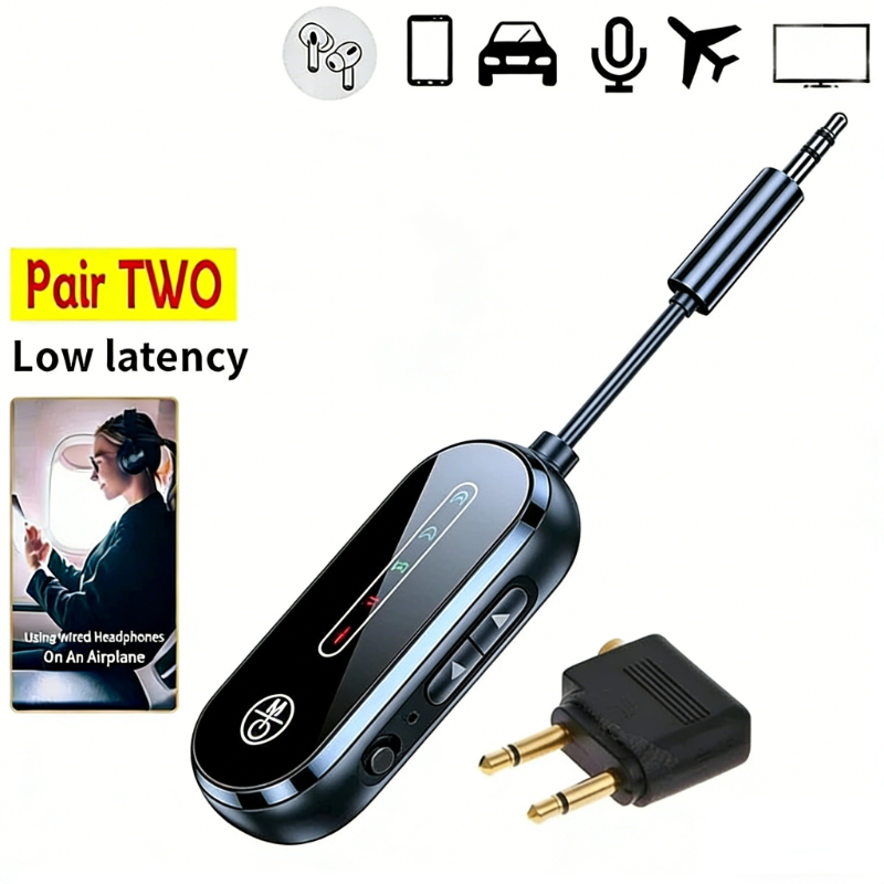 Bluetooth Adapter Receiver - Bluetooth 5.4 Verici Alıcı 2'si 1