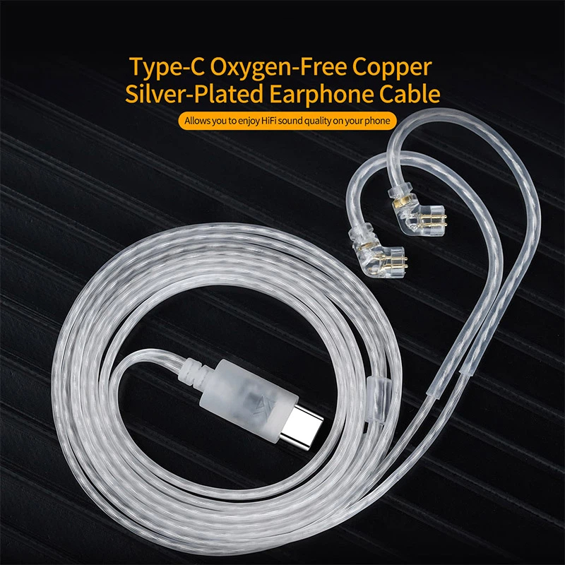 KZ Kulaklık Kablosu OFC Gümüş  - Usb C Earphone incelemesi ve fiyatı