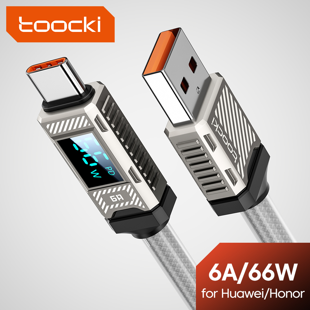 Toocki PD 66W USB C Kablosu 6A - Usb C Earphone incelemesi ve fiyatı