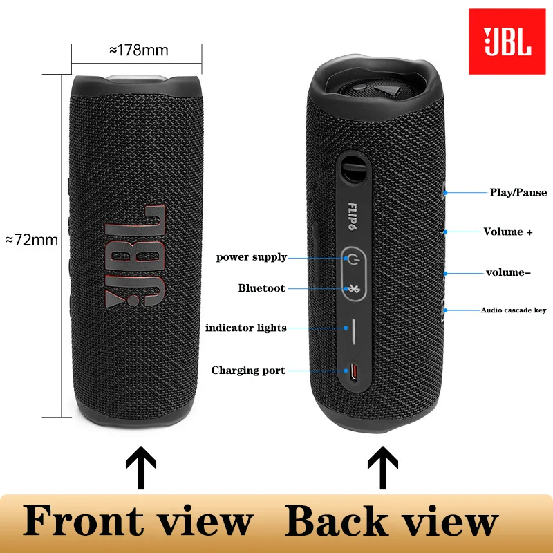 Orijinal JBL Flip 6 Bluetooth  - Jbl Speaker Flip 6 incelemesi ve fiyatı