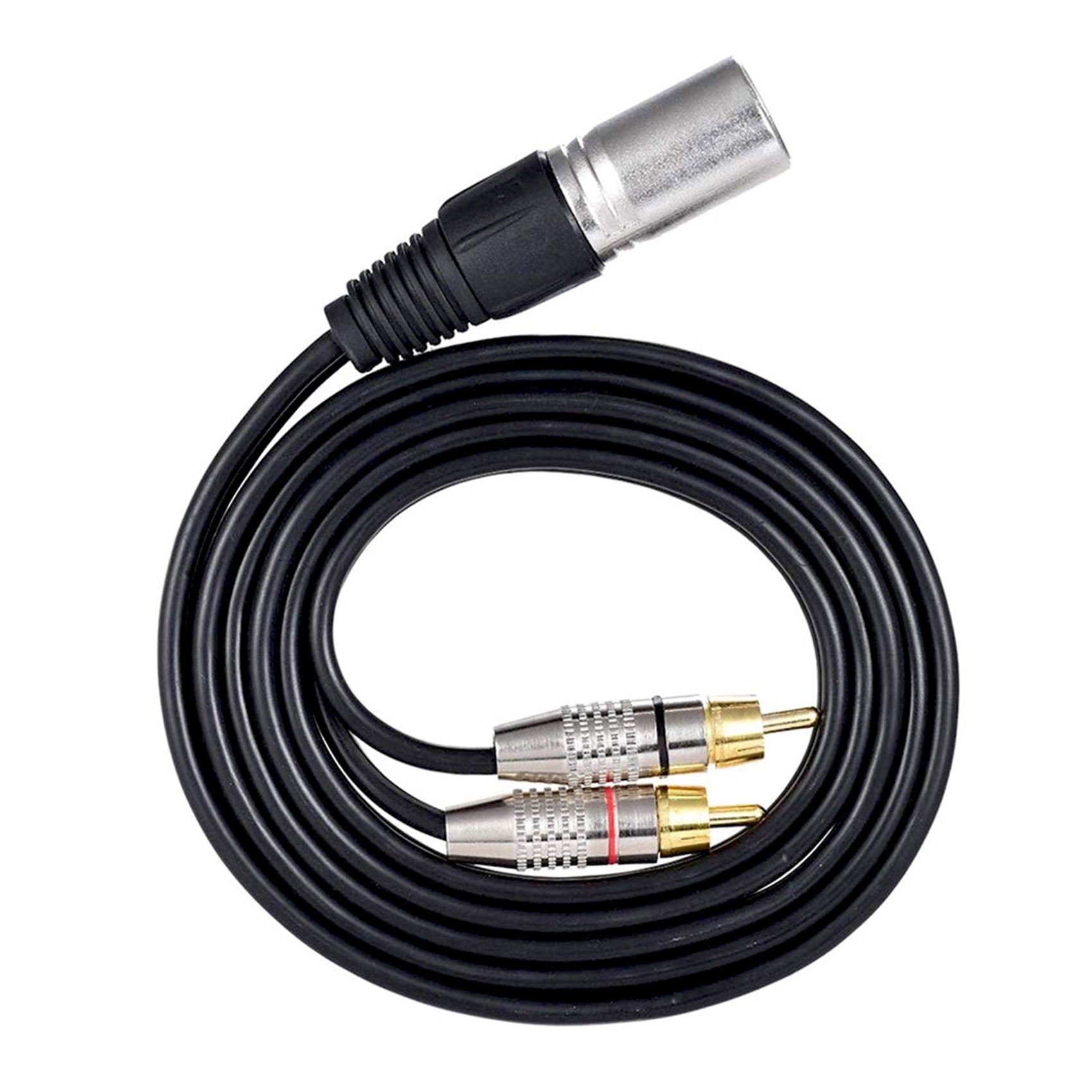 1 XLR erkek 2 RCA erkek tak St - Audio Splitter Y incelemesi ve fiyatı